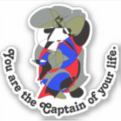 TAKUROMAN「Captain」(船長) Sticker (Voorkant)