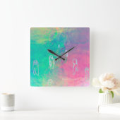 TAKUROMAN「Illusion」 Vierkante Klok (Huis)