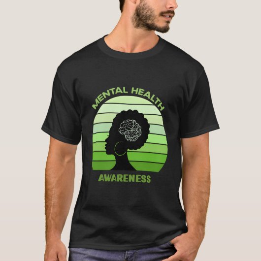 Tal Health Awareness in mei Green Ribbon T-shirt (Voorkant)
