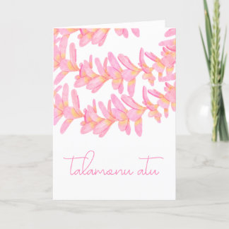 Talamonu Atu Bedankkaart