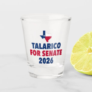 Talarico voor Senaat 2026 Verkiezing Texas Shot Glas