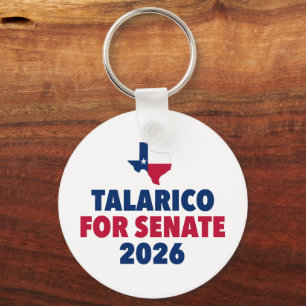 Talarico voor Senaat 2026 Verkiezing Texas Sleutelhanger