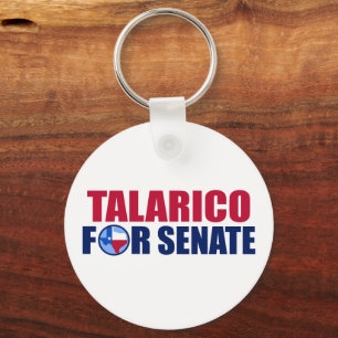 Talarico voor Senaat Texas 2026 Verkiezing Sleutelhanger