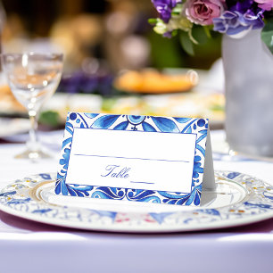 Talavera Azulejo blauw tegels bruiloft