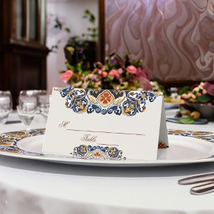 Talavera Azulejo blauw tegels bruiloft