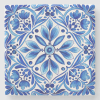 Talavera Azulejo blauw tegels bruiloft gunsten