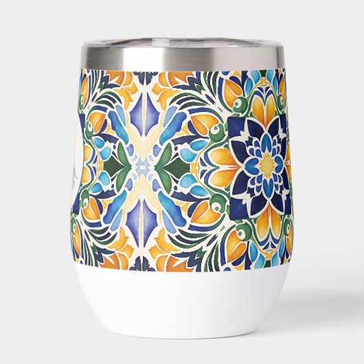 Talavera azulejo bleu bridesservatrices cadeaux mo (Arrière)