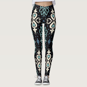 Talavera Azulejos Marokkaanse Tegel Mozaïek Leggings