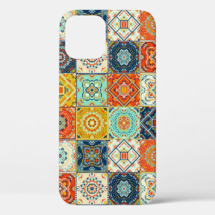 Talavera, Azulejos, Turks mozaïekbehang. iPhone 12 Hoesje