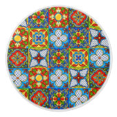 Talavera Carrelage en céramique Bouton de tiroir (Devant)