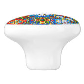 Talavera Carrelage en céramique Bouton de tiroir (Côté)