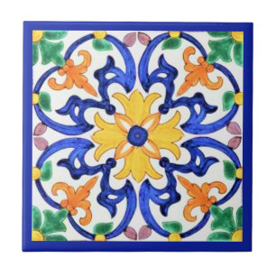 Talavera Ceramic Tile Tegeltje