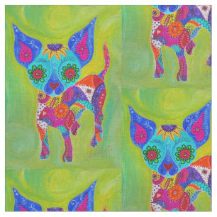 Talavera Chihuahua Stof