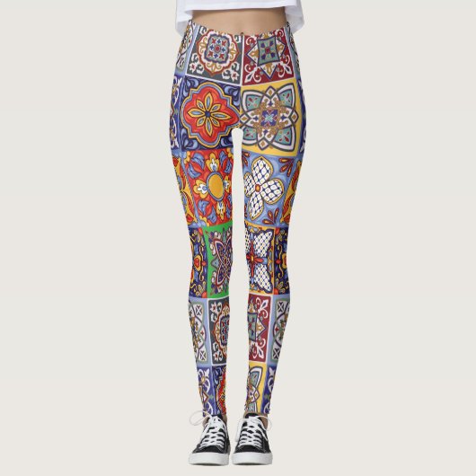 Talavera Design-1 Leggings (Devant)