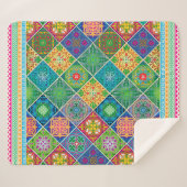 Talavera Design-2 Sherpa Deken (Voorkant (horizontaal))