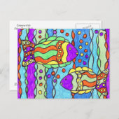 Talavera Fish Briefkaart (Voorkant / Achterkant)