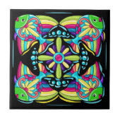 Talavera Fish Tegel Design Tegeltje (Voorkant)