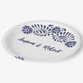 TALAVERA FLOWER PAPIEREN BORDJE (Gekanteld)