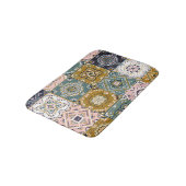Talavera: Patchwork, een etnisch mozaïek. Badmat (Gekanteld)