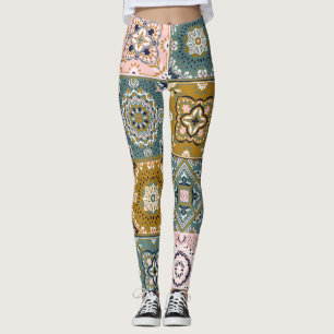 Talavera: Patchwork, een etnisch mozaïek. Leggings