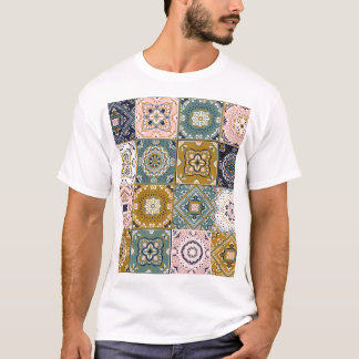 Talavera: Patchwork, een etnisch mozaïek. T-shirt