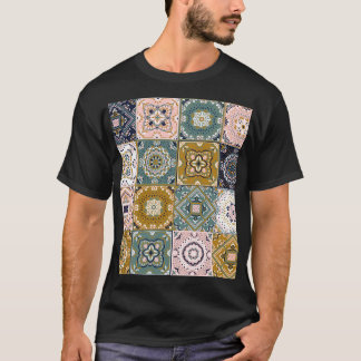 Talavera: Patchwork, een etnisch mozaïek. T-shirt
