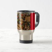 Talavera Poterie Thème Mug, 15 oz Travel Mug (Devant droit)