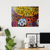 TALAVERA SKULLS POSTER (Thuiskantoor)