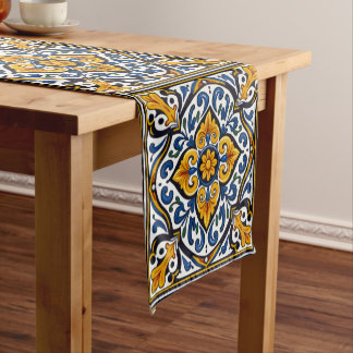 Talavera Spanish Tile Korte Tafelloper