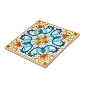 Talavera tegel geïnspireerd tegeltje (Zijkant)