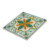 Talavera tegel geïnspireerd tegeltje (Zijkant)