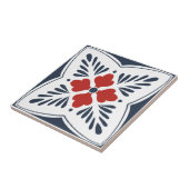 Talavera tegel geïnspireerd tegeltje (Zijkant)