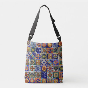 Talavera Tegel Southwest Style Verstelbaar Crossbody Tas