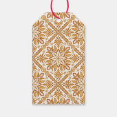 Talavera terracotta Mexicaanse bruiloft gunst Cadeaulabel (Achterkant)