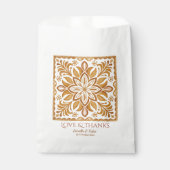 Talavera terracotta  Mexicaanse bruiloft gunsten Bedankzakje (Voorkant)