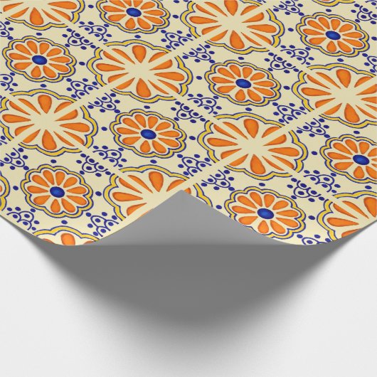 Talavera Tile Cadeaupapier (Hoek)