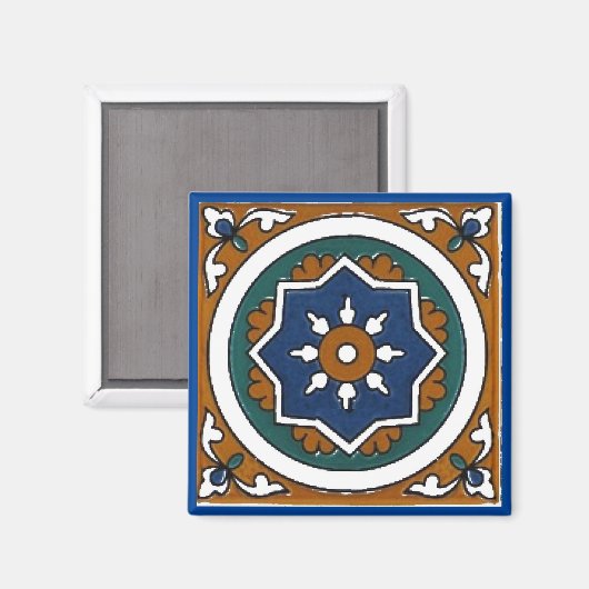 Talavera Tile Magneet (Voorkant / Achterkant)