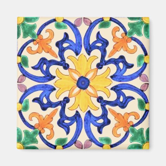 Talavera Tile Magneet (Voorkant)