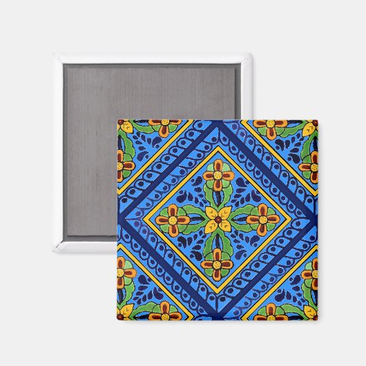 Talavera Tile Magneet (Voorkant / Achterkant)
