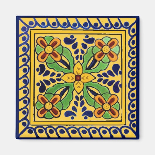 Talavera Tile Magneet (Voorkant)