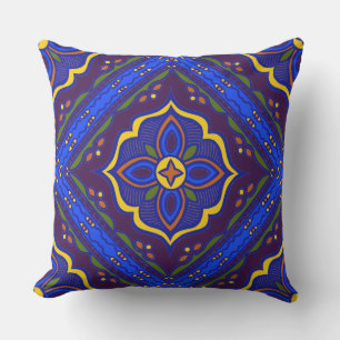 Talavera Tile Outdoor Pillow Buitenkussen