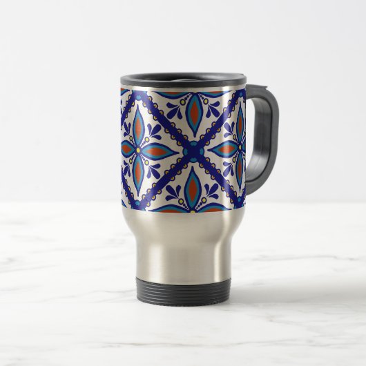 Talavera Tile Reisbeker (Voorkant rechts)