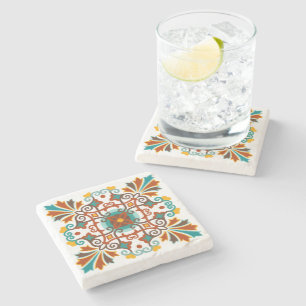Talavera Tile Stenen Onderzetter