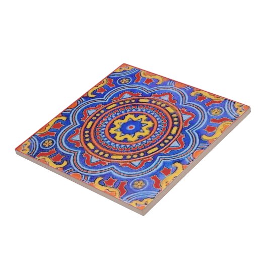 Talavera Tile Tegeltje (Zijkant)