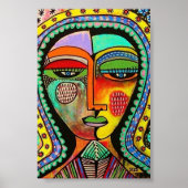 Talavera Vierge de Guadalupe BÉNÉDICTION Poster (Devant)