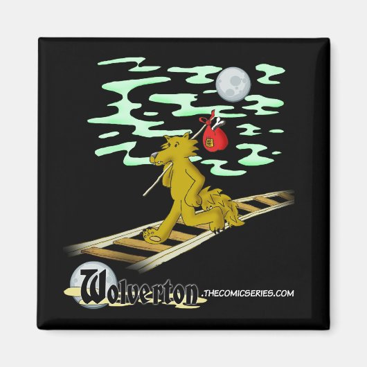 Talbot op de Sporen Magneet (Voorkant)