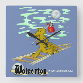 Talbot op de Sporen Vierkante Klok