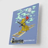 Talbot op de Sporen Vierkante Klok (Hoek)