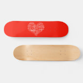 Talen van het liefdeshart skateboard (Horizontaal)