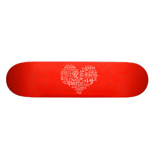 Talen van het liefdeshart skateboard